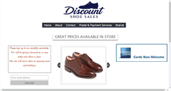 Desktop Screenshot of discount-shoe-sales.com